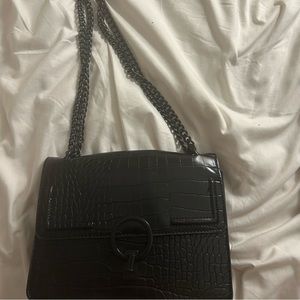 Aldo shoulder/crossbody bag black